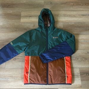 Cotopaxi light weight puffer jacket. Colab with Teva. Rare item.